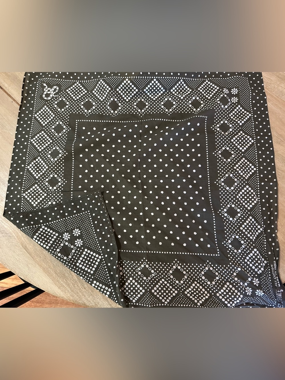 Vintage bandana scarf